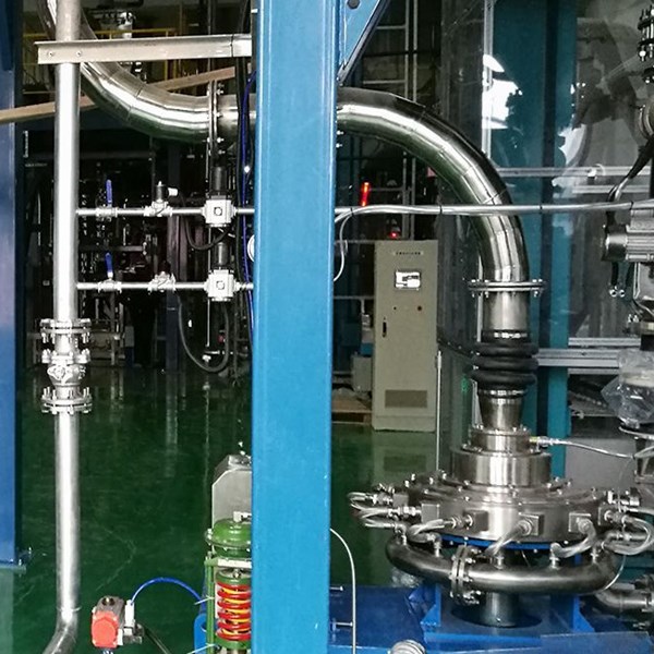宁德某新材料工厂单晶三元材料气流粉碎机生产线